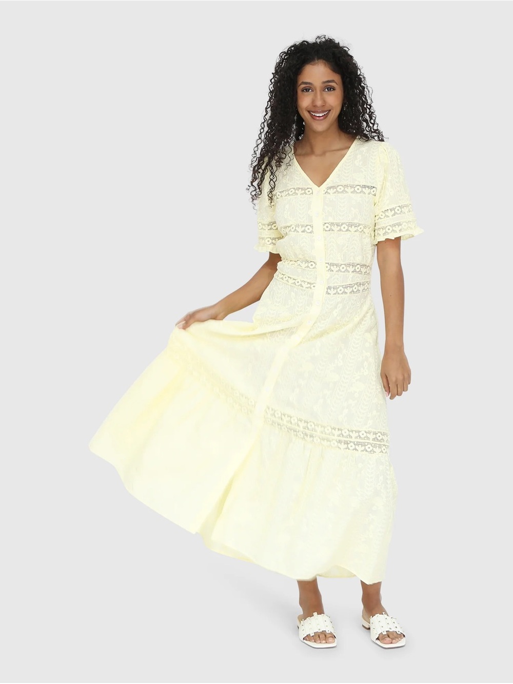 Belle & Bloom Maxi Dress - XS
